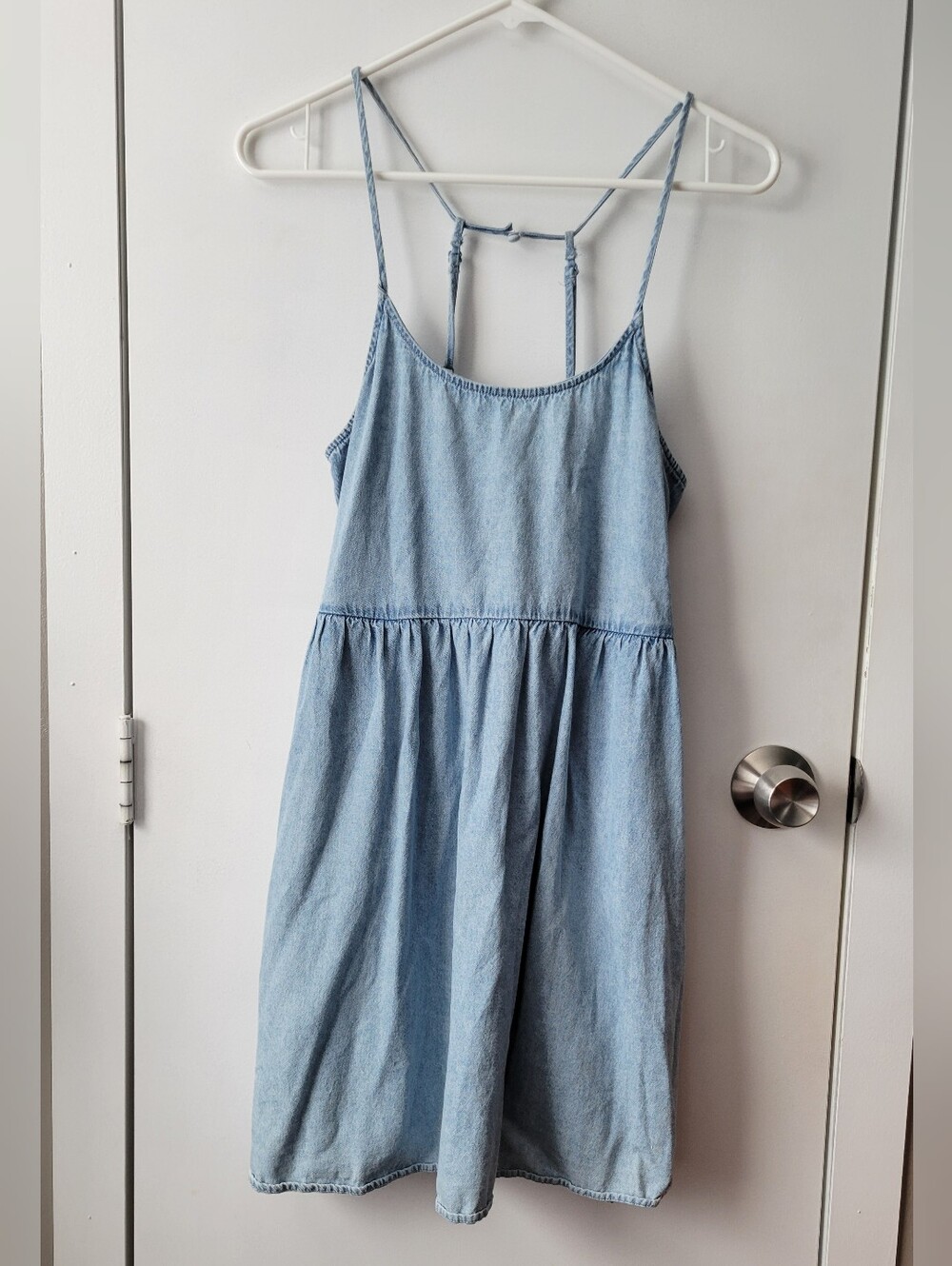 American Eagle Denim Babydoll Dress